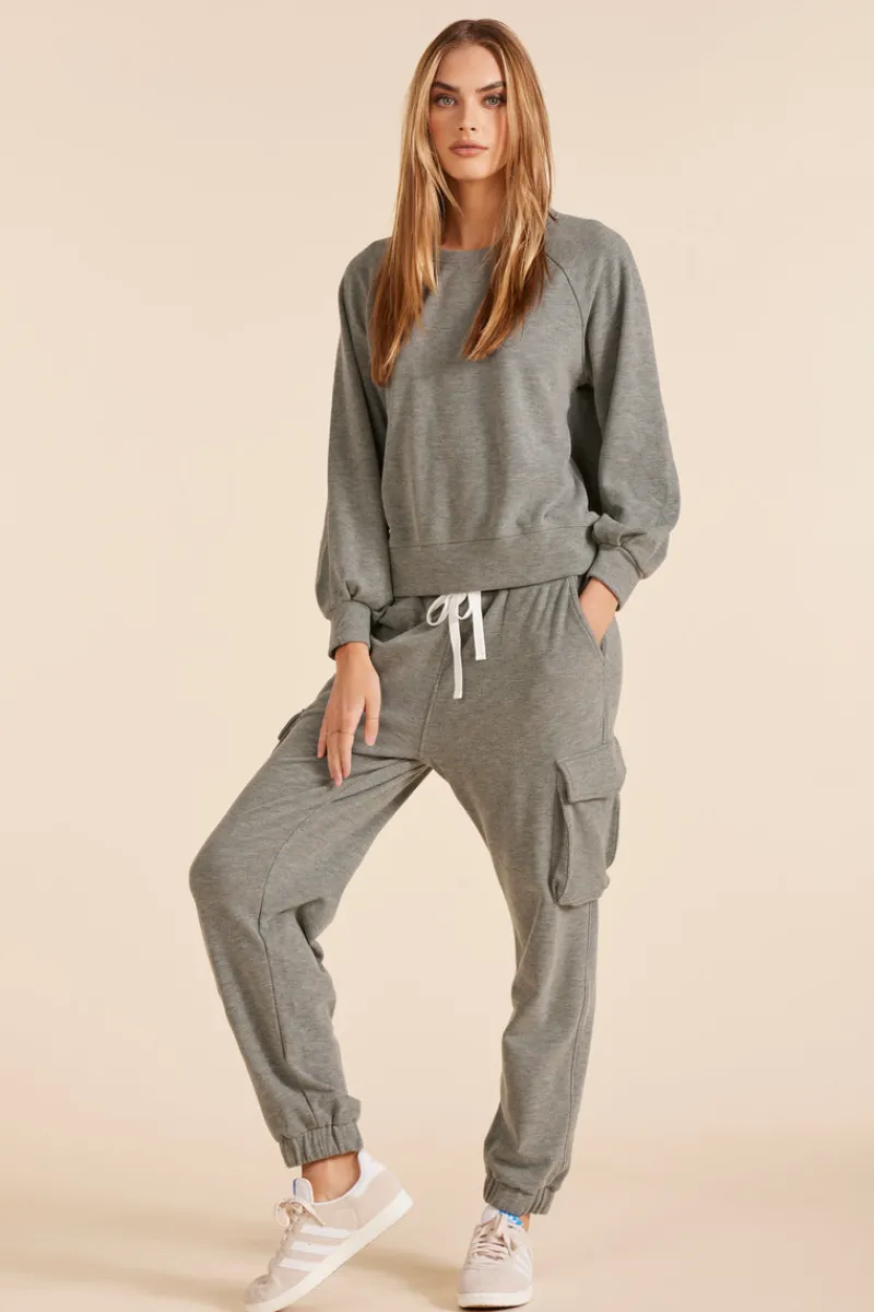 Bottoms*bobi Los Angeles CARGO POCKET PANT ARMY