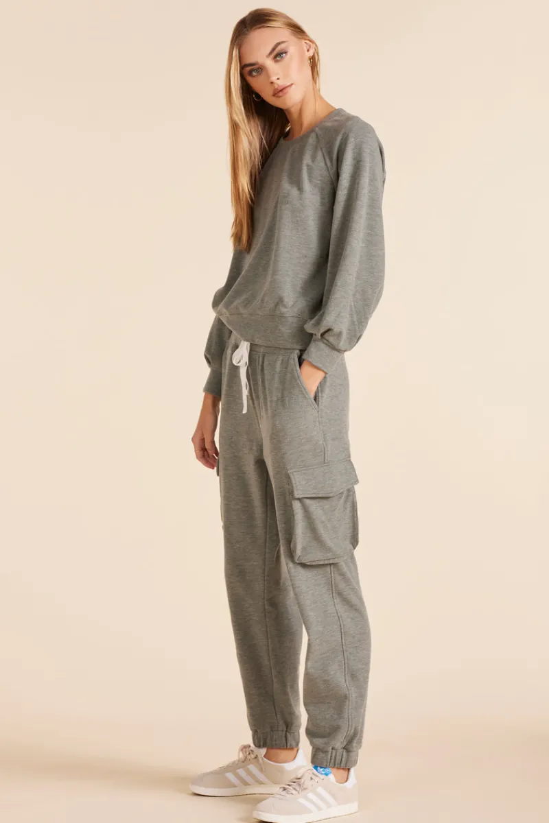 Bottoms*bobi Los Angeles CARGO POCKET PANT ARMY