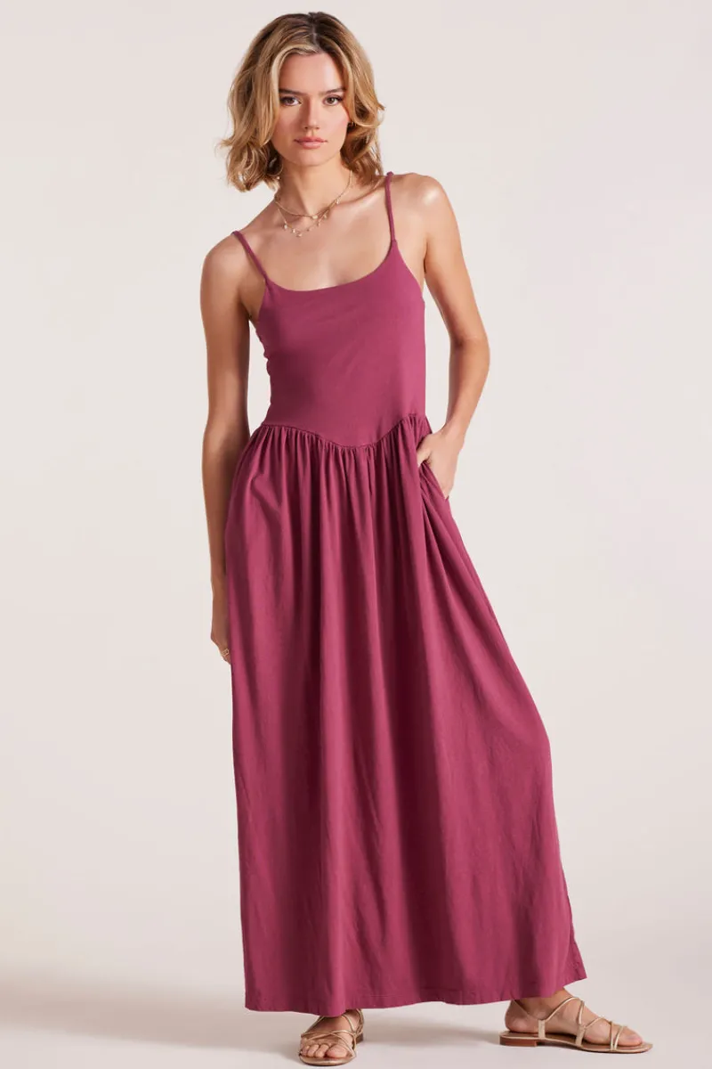 Dresses*bobi Los Angeles DROP WAIST DRESS CHUTNEY