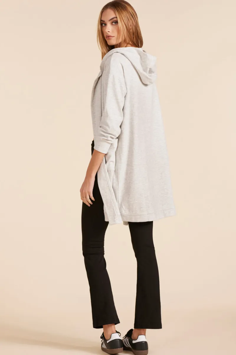 Outerwear*bobi Los Angeles DUSTER LT GREY