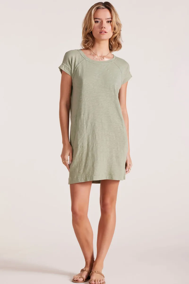 Dresses*bobi Los Angeles RAGLAN DRESS JUNIPER