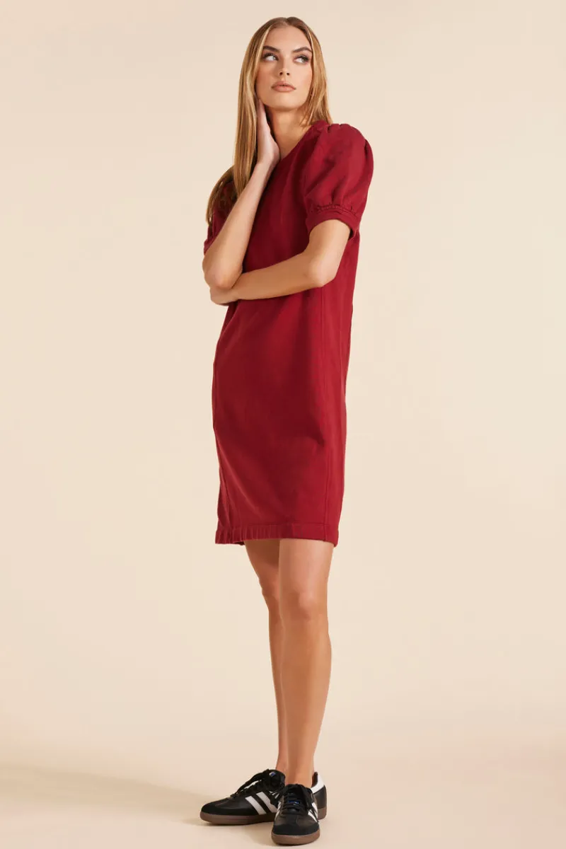Dresses*bobi Los Angeles SHIRRED SLEEVE DRESS DESIRE