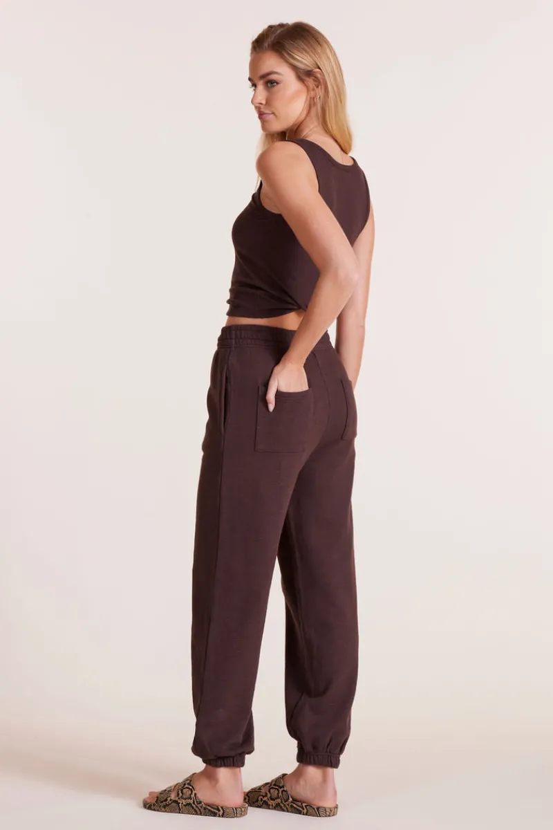 Bottoms*bobi Los Angeles SLOUCH SWEATPANT UMBER